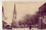 33.....Coutras.....Place De L'Eglise..(pli  Voir Scan) - Andere & Zonder Classificatie