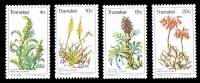 (001) Transkei   Medical Plants / Fleurs / Blumen / Bloemen / Flora  ** / Mnh  Michel 24-27 - Transkei