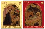 VATICANO – VATICAN CITY - VATICAN - 2011 - NATALE - 2 Francobolli **MNH - Nuevos