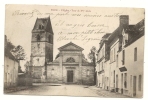 Trun (61) : L'église Prise Au Niveau Du Magasin Joigneaux En 1903. - Trun