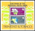 (005) Trinidad + Tobago  UPU 1974 Sheet / Bf / Bloc  ** / Mnh  Michel BL 12 - Trinité & Tobago (1962-...)