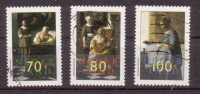Nederland 1996 NVPH Nr 1664-1666 Mi Nr 1563-1565 Johannes Vermeer - Used Stamps