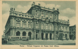 TORINO. PALAZZO CARIGNANO VISTO DA PIAZZA CARLO ALBERTO NEGLI ANNI '30. CARTOLINA DEL 1939 - Palazzo Carignano