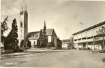 Küsnacht ZH - Kirche Mit Schulhaus            Ca. 1950 - Küsnacht