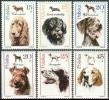 Polska Poland 1989 Dogs Dog Mammals Animals Fauna English Setter Welsh Terrier Pointer Mammal Stamps Michel 3197-3202 - Collections