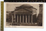 E884 Roma - Il Pantheon - Old Mini Card / Viaggiata 1931 *Annullo Conto Correnti Postali* - Pantheon