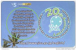 MICRONESIA - Remote Memory 5$ Card , 20th Anniversary Of JICA, Used - Micronésie