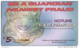 MICRONESIA - Remote Memory 5$ Card , Guardian Against Fraud, Used - Mikronesien
