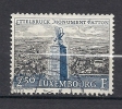 600   (OBL)    Y  &  T  (monument Patton)  "Luxembourg" - Used Stamps