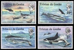 (004) Tristan Da Cunha  Marine Mammals / Whales / Baleines / Wale    ** / Mnh  Michel 202-05 - Tristan Da Cunha