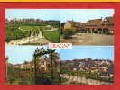 * ERAGNY-La Ville Nouvelle(Multiples Vues)-Carte Voyagée(Jeu TOURNEZ MANEGE Au Dos) - Eragny