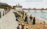 BOSCOMBE BEACH AND PIER - BOURNEMOUTH - HAMPSHIRE - Bournemouth (until 1972)