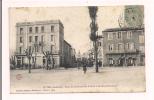 LE TEIL : Place Des Sablons Côté  Sud Et Le Boulevard National -1905 -  Papeterie Chapuis, Montélimar- - Le Teil