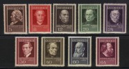 AUTRICHE N° 506 à 514 * (charniéres Propres) - Unused Stamps