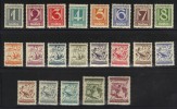 AUTRICHE N° 331 à 350 * (charniéres Propres) - Unused Stamps
