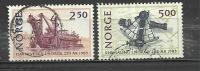 NORWAY 1985 - HYDROGRAPHY  - CPL. SET -  USED OBLITERE GESTEMPELT - Oblitérés