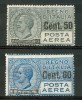 1927 Italia Regno Posta Aerea Con Linguella* 2 Scans - Correo Aéreo