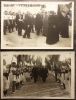 2 CARTES PHOTOS : PERSONNAGE POLITIQUE RELIGIEUX ET MILITAIRE A LOCALISER CONCOURS DE GYMNASTIQUE FETE CONGRES - Hommes Politiques & Militaires