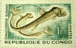 Congo Republic 1961 Fish Chauliodus Sloanei 1f - Mint Hinged - Autres & Non Classés