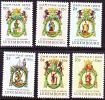 1963 Caritas : Zunftschilder Kompletter Satz Falzlos Michel 684 / 689 - Unused Stamps