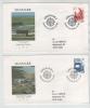 Denmark FDC EUROPA CEPT 4-9-1986 On 2 Covers With Cachet - 1986