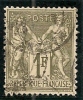 SAGE N° 72 TYPE IB - OBLIT CACHET A DATE  - LOT 10337 - 1876-1878 Sage (Tipo I)