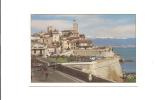 CP, 06, Antibes, Les Remparts, 1988, Voyagée - Antibes - Les Remparts