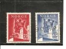 Noruega-Norway Nº Yvert 318-19 (usado) (o). - Oblitérés