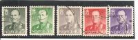 Noruega-Norway Nº Yvert 428-32 (usado) (o). - Used Stamps