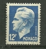 Monaco Oblitéré . Y & T N°347 ;  " Rainier III " - Gebraucht