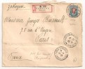 Lettre - RUSSIE - Empire -  RECOMMANDEE Càd/TP N°47 - 1906 - Storia Postale