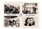 Carte 1950 LIECHTENSTEIN / FURSTENTUM MULTIVUES - Liechtenstein