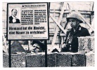 D2327     BERLIN : Bau Der Mauer 1961 ( Herausgabe, )( Not Orginal) - Muro De Berlin