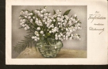 Zur Konfirmation Herzlichen Gluckwunsch - Flowers May-lily Lilly Of The Valley - Comunioni