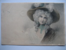 Illustrateur WICHERA - Portrait De Femme Avec Chapeau - M.M. VIENNE 112 - Wichera