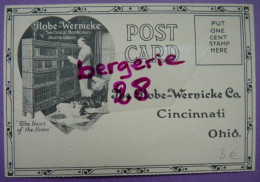 CPA - The Globe Wernicke Co. Cincinnati. Ohio (bibliothèque, Couple) - Andere & Zonder Classificatie