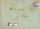 Carta, Certificada,  Stary Plzenec 1947, Checoslovaquia, Cover - Brieven En Documenten