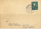 Tarjeta Praha 1938   , Checoslovaquia, - Lettres & Documents