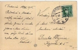 Postal Dobrovice 1935 , Post Card, , Checoslovaquia, - Brieven En Documenten