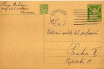 Entero Postal  Olomouc 1926, Entier Postal  , Checoslovaquia, - Postkaarten