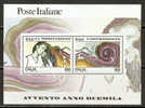 ITALIA REPUBBLICA  - 2000 - Sassone Foglietti # 31  - (**) - Blocks & Sheetlets