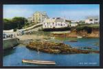 RB 819 - J. Salmon Postcard Houses & Harbour Bull Bay Anglesey Wales - Anglesey