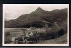 RB 819 - Real Photo Postcard - Glencoe Village & The Pap Of Glencoe Argyllshire Scotland - Argyllshire