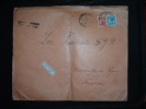 Delcampe - LR TP 10 + 4 OBL. 4-FEB-932 BUCURESTI REGON PREZEM...E + GRIFFE NOIRE DE LA DOUANE - Covers & Documents