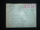 LETTRE POUR ETRANGER TYPE MARIANNE DE DECARIS 0,25 F X3 OBL. MECANIQUE 13-4-1963 BIARRITZ (64 PYRENEES ATLANTIQUES) - 1960 Maríanne De Decaris