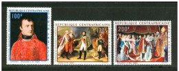 1969 Repubblica Centroafricana Napoleone Quadri Paintings Peintures MNH** Qq - Napoleon