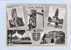 CPSM - PHALSBOURG - L´ Eglise - Monument - Statue - Porte - 1964 - Phalsbourg