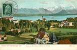 Germany Deutschland Starnberg Grusse Von Starberger See Partie Aus Sterberg Mit Blick Ins Gebirge - Starnberg