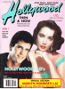 HOLLYWOOD Magazine October 1990 ELIZABETH TAYLOR And MEL GIBSON On Cover - Entertainment