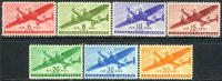 US C25-31 Mint Never Hinged Airmail Set From 1941-44 - 2b. 1941-1960 Ungebraucht